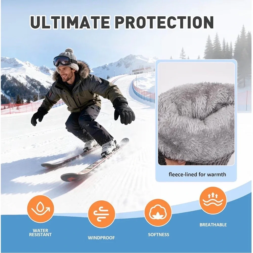 Waterproof Winter Work Gloves